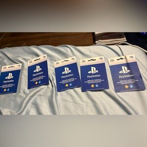 Sony PlayStation Gift Card - Blue and White